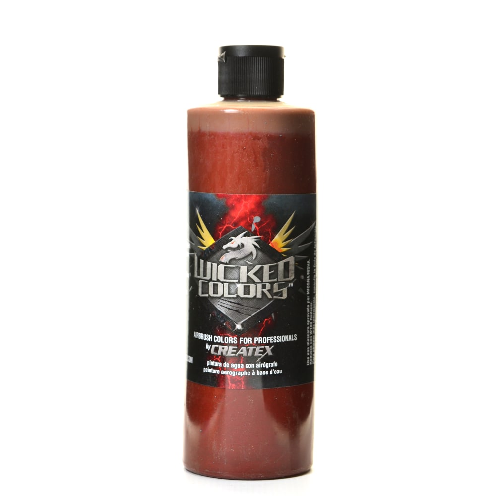 Createx Wicked Colors Airbrush Paint, 16 Oz, Red