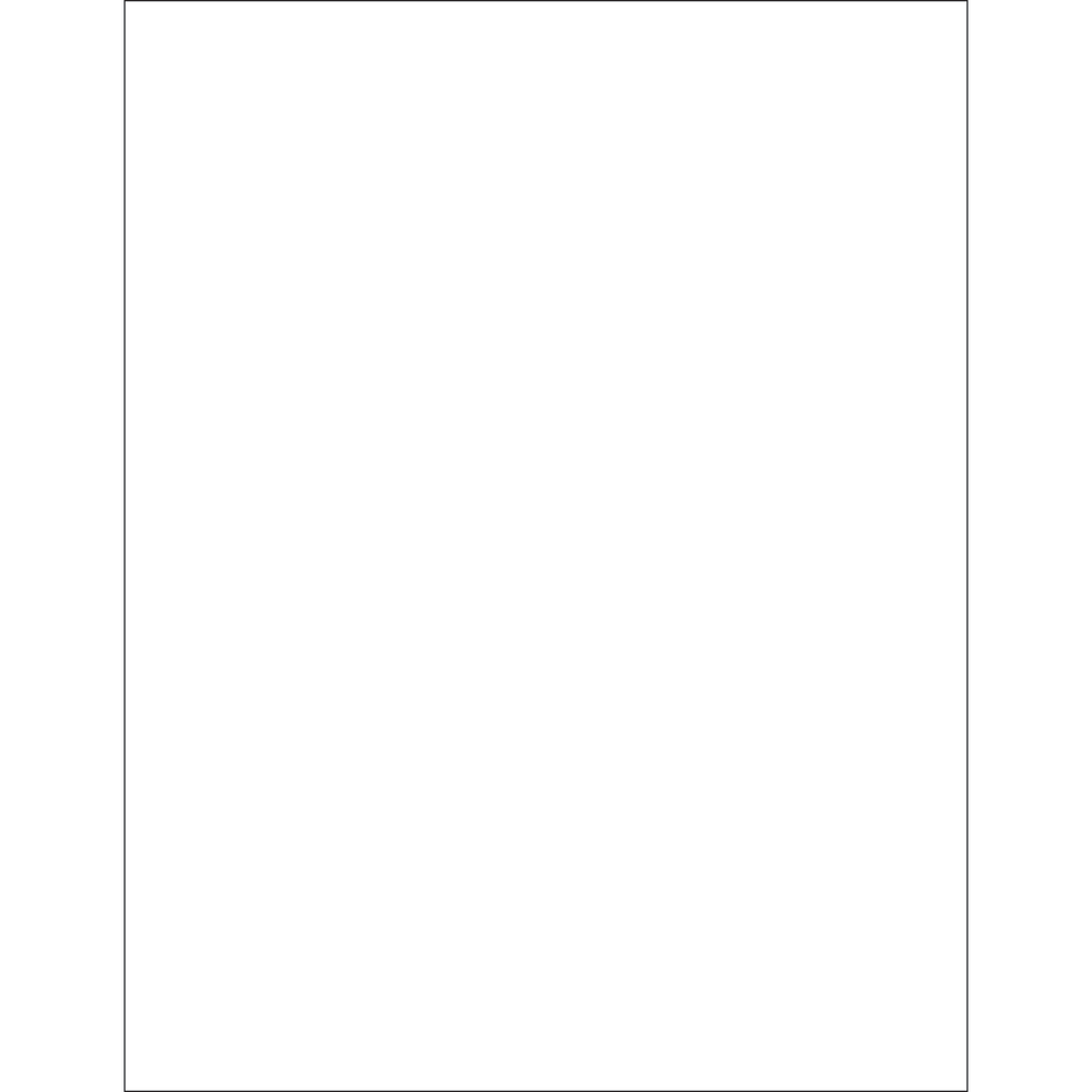 Tape Logic® Inkjet/Laser Labels, LL136MC, Rectangle, 8 1/2"