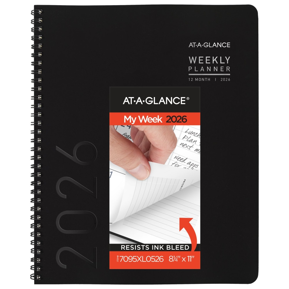 AT-A-GLANCE® Contemporary Lite 2026 Weekly Monthly Planner,