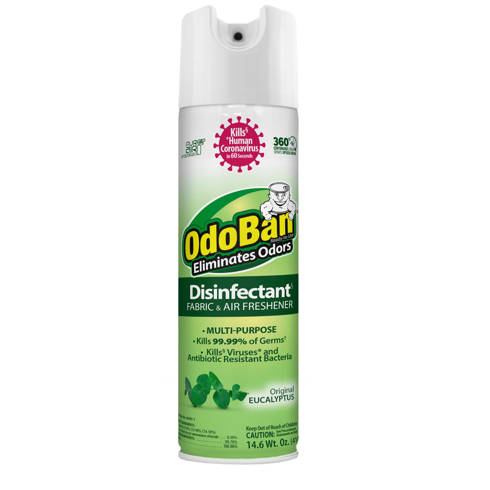 OdoBan Odor Eliminator Disinfectant 360° Spray, Original