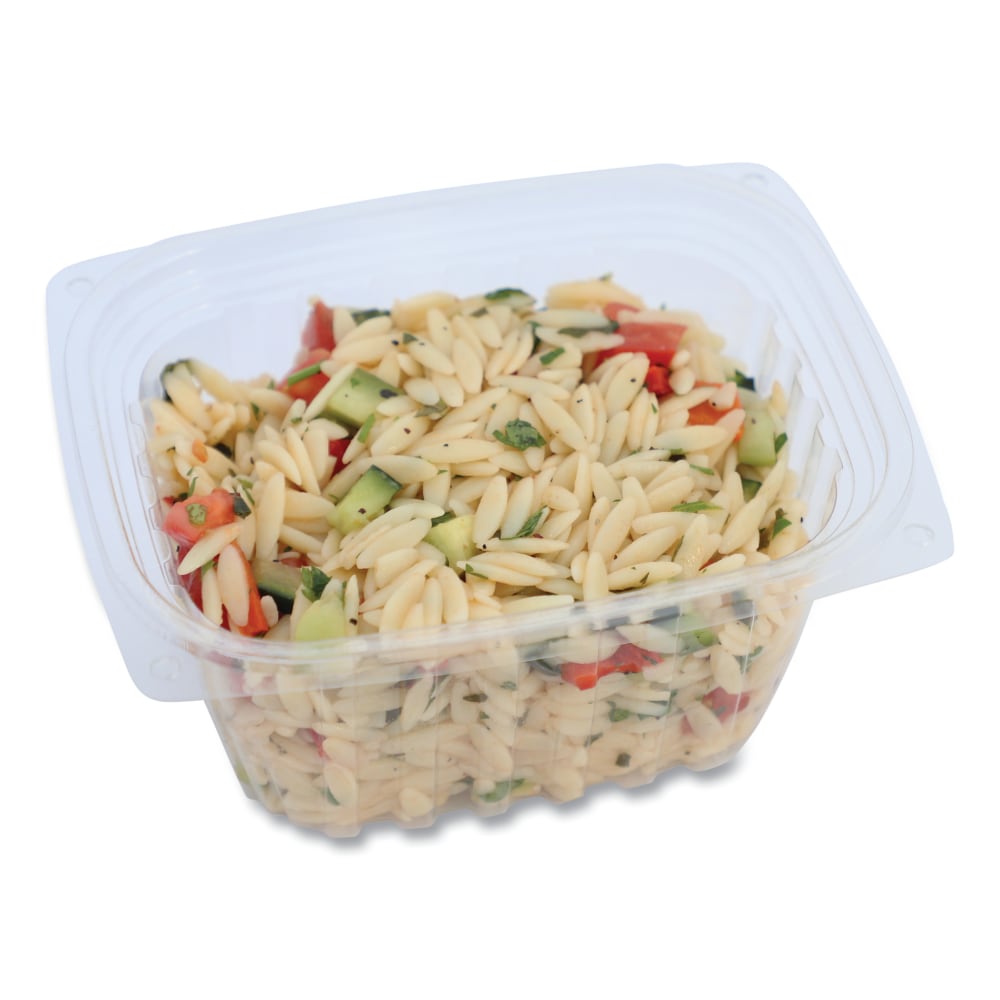 World Centric® PLA Rectangular Deli Containers, 16 Oz,