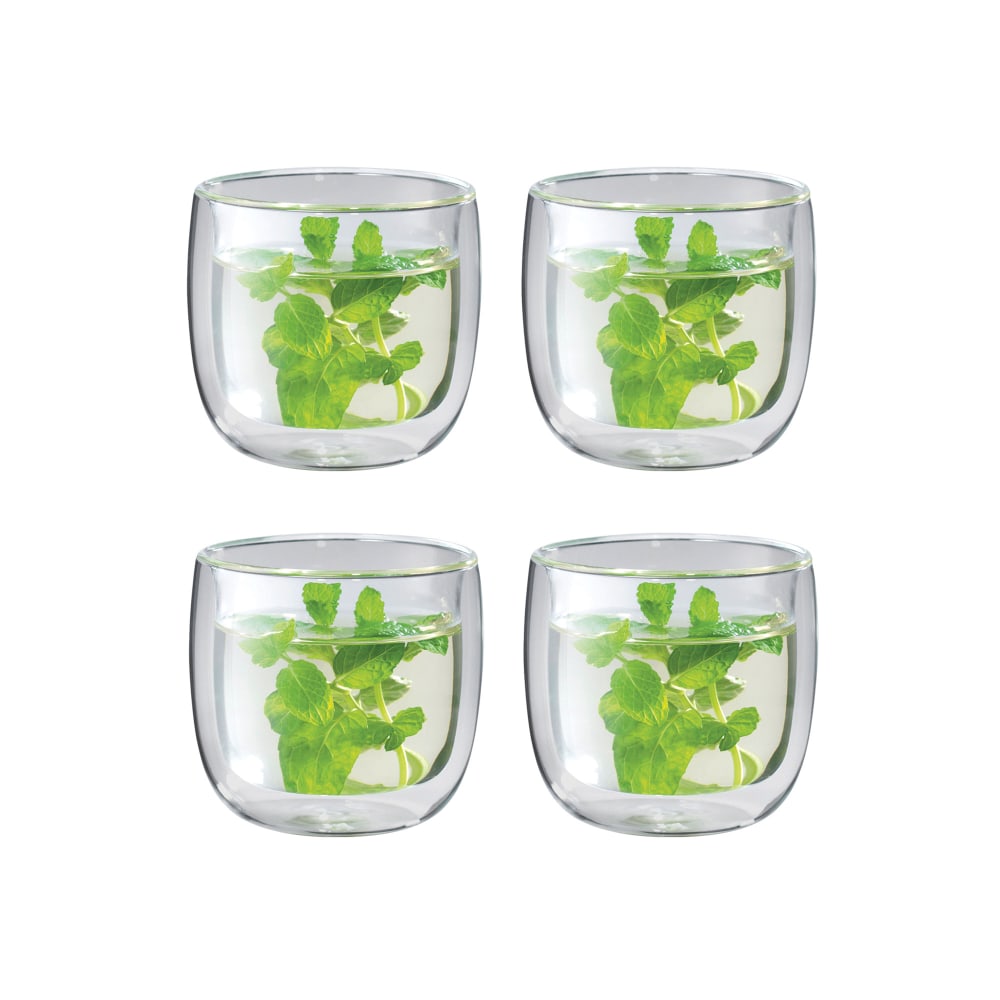 Zwilling Sorrento Double-Wall Glass Tea Cup Set, 8