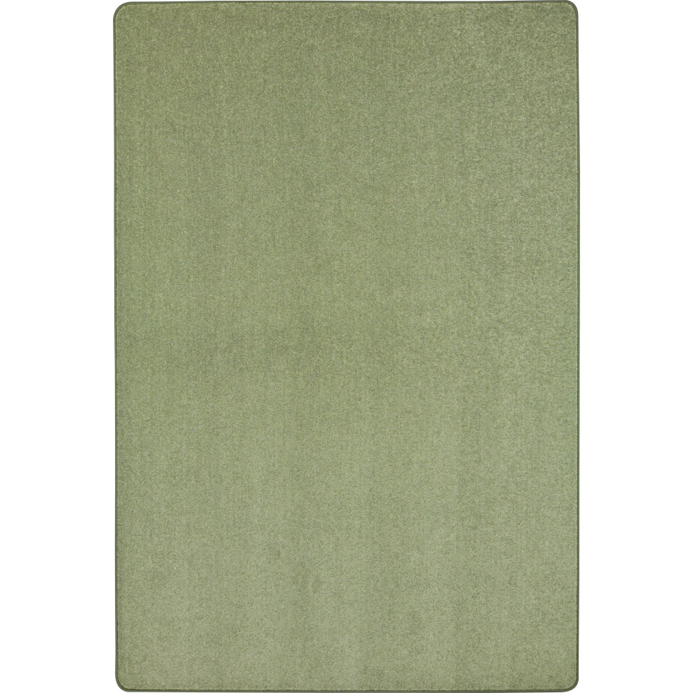 Joy Carpets Kid Essentials Solid Color Rectangle Area