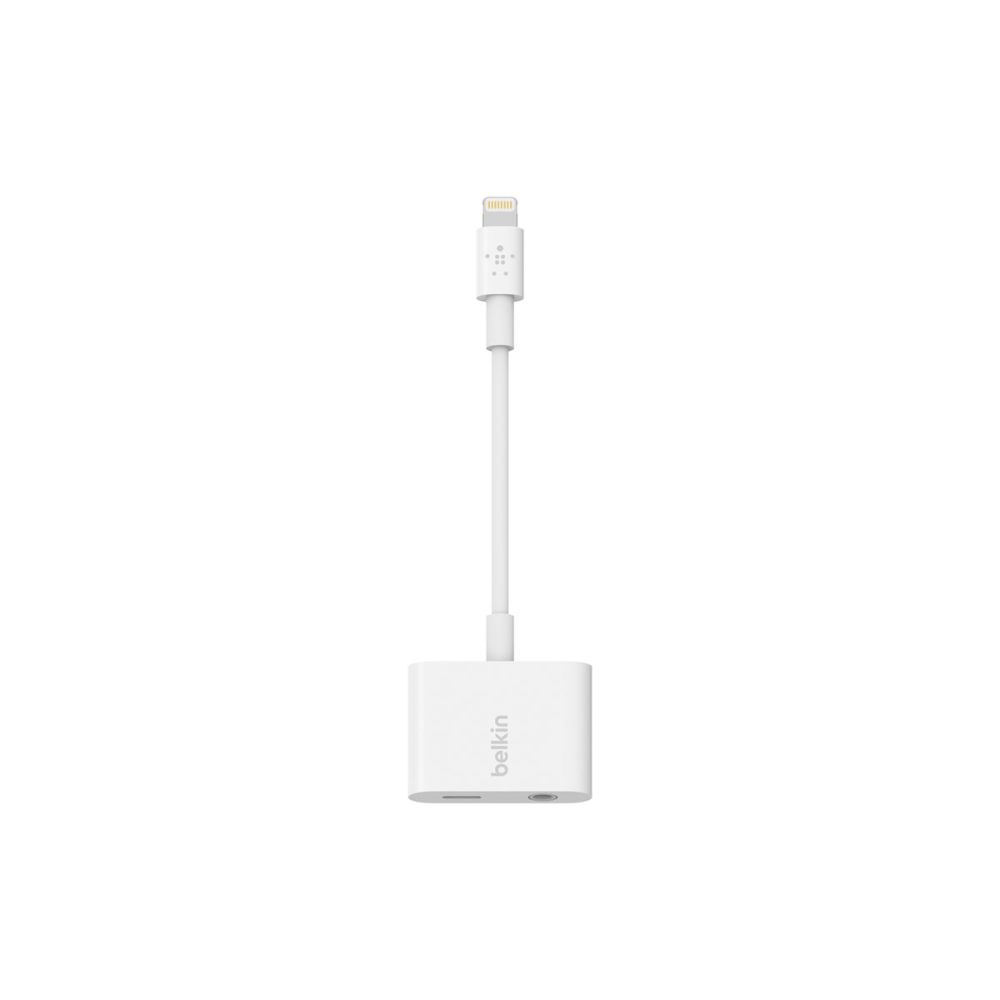 Belkin 3.5 mm Audio + Charge RockStar, White,