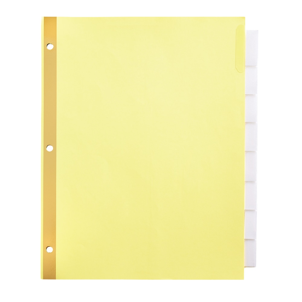 Office Depot® Brand Insertable Dividers With Big Tabs,