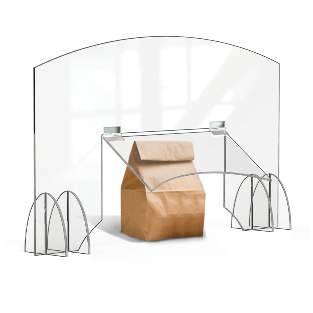 Rosseto Serving Solutions Avant Guarde Acrylic Sneeze Guard,