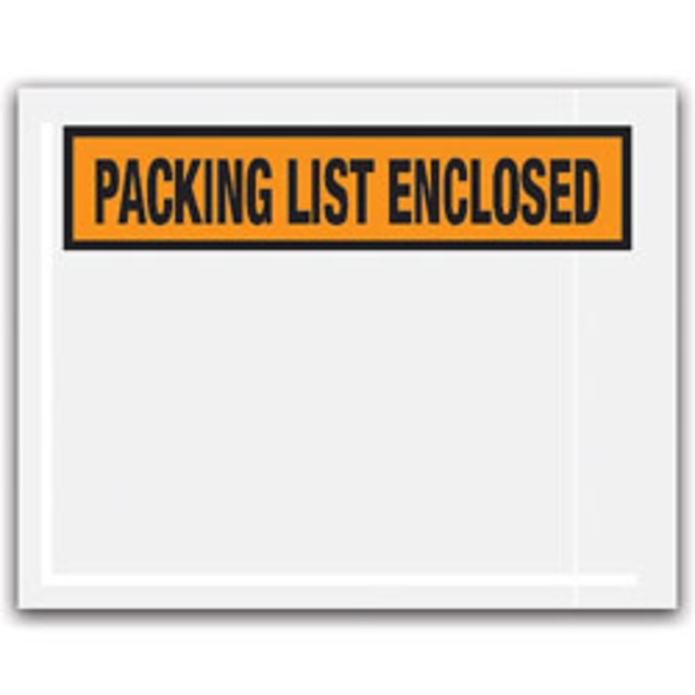 Partners Brand "Packing List Enclosed" Envelopes, Panel