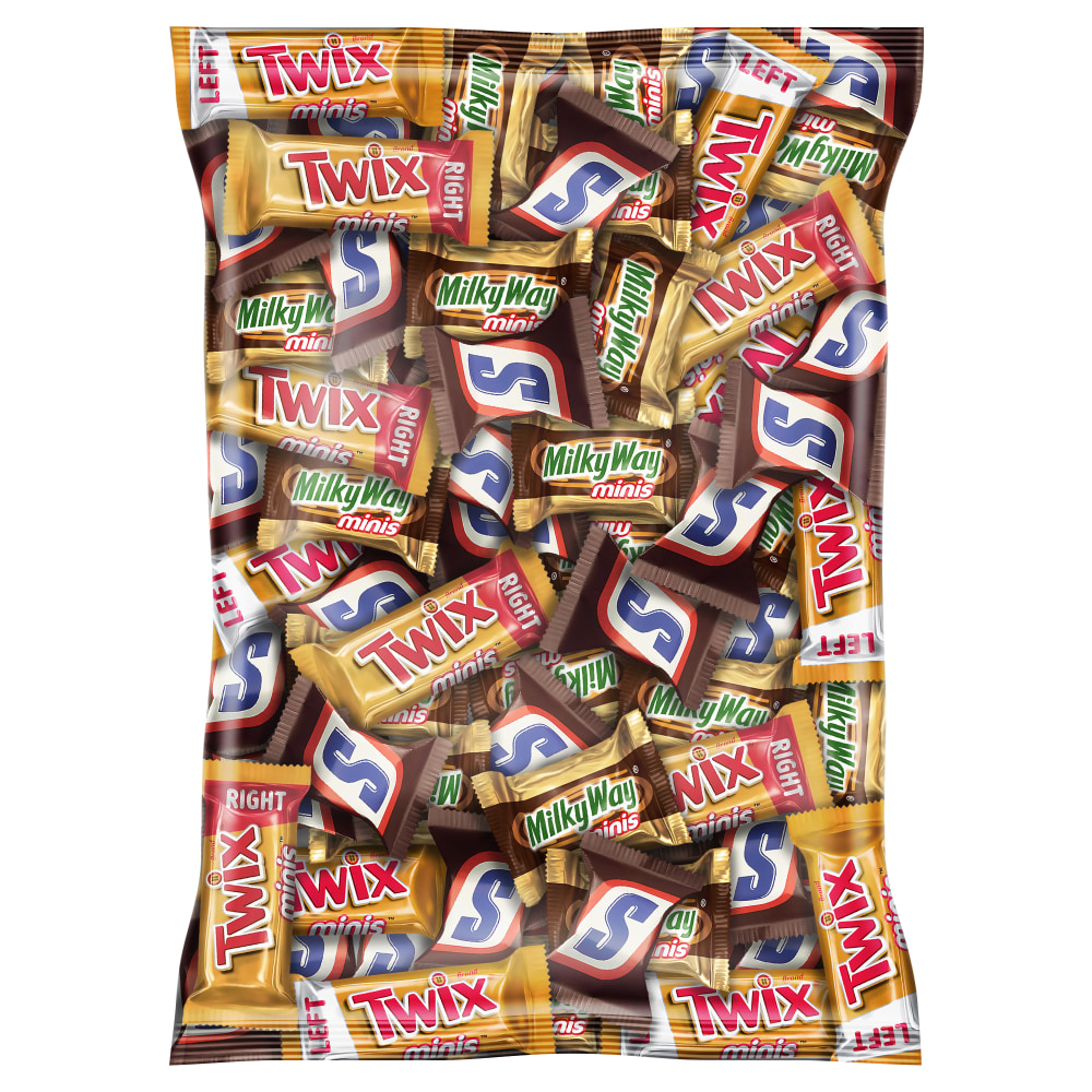 Snickers, Twix And Milky Way Minis Candy Variety