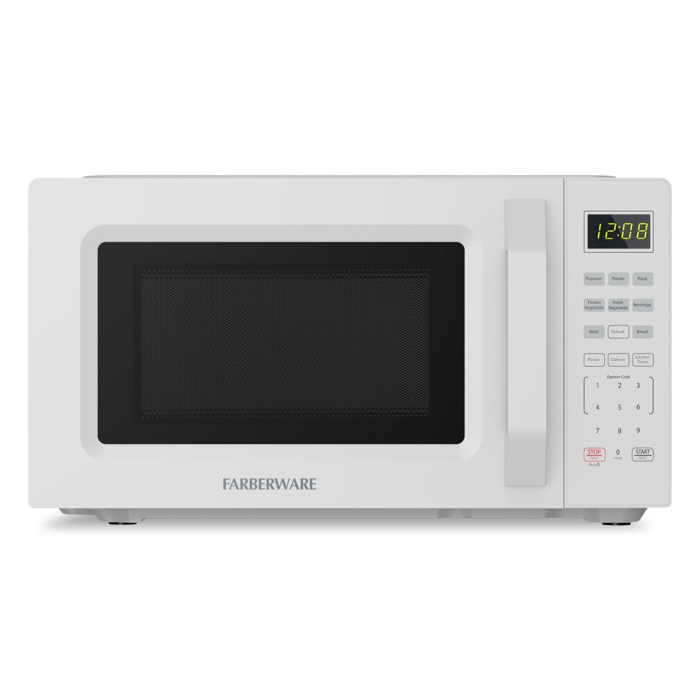Farberware 700W Compact Countertop Microwave Oven, 0.7 Cu.