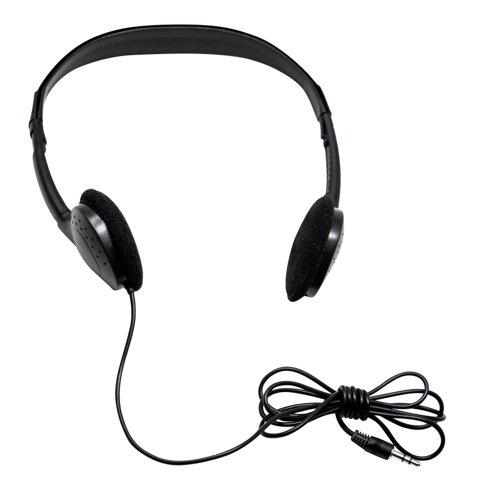 Digital Energy OH54 On-Ear Headphones, Black, DEFT-1738, Pack