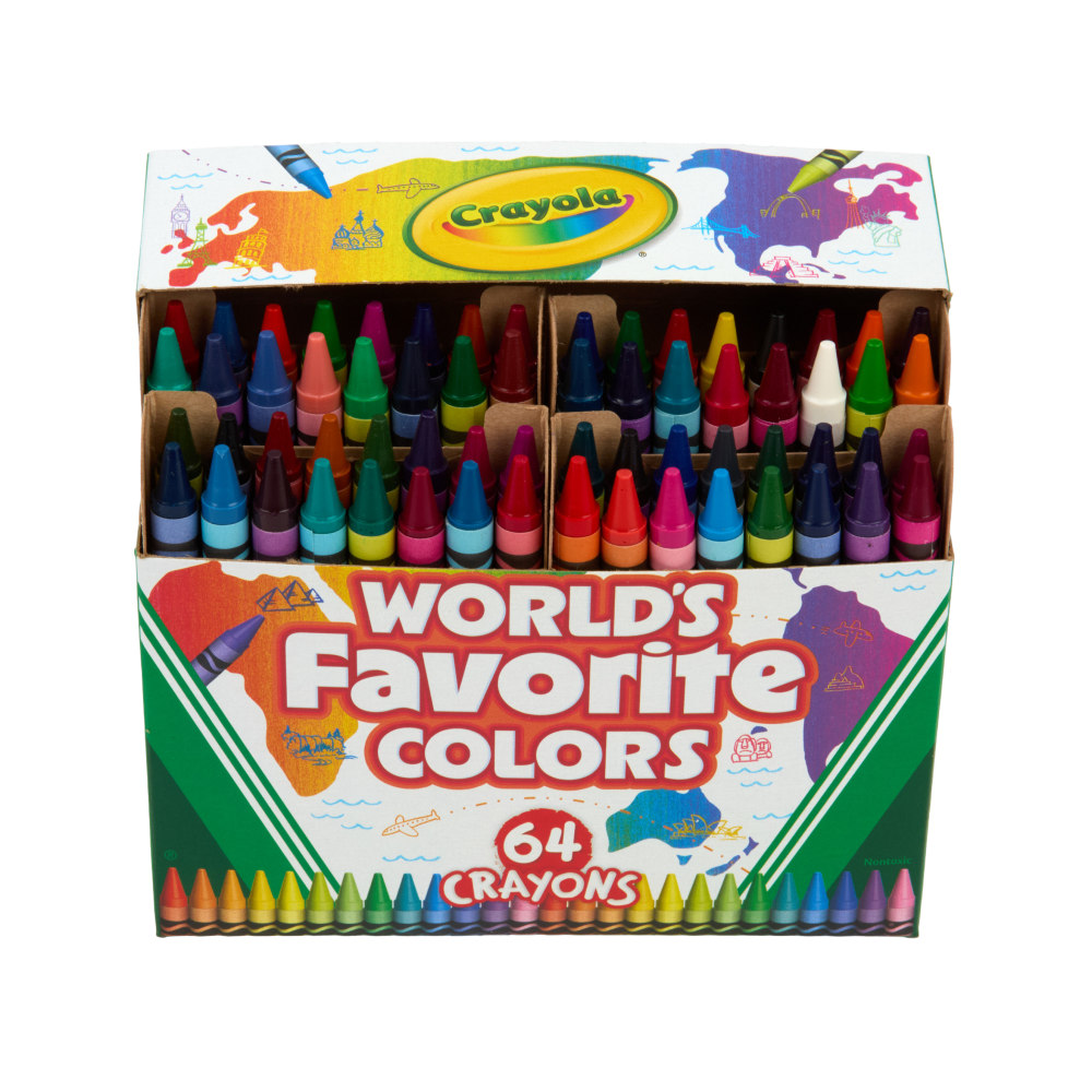 Color & Sticker Activity Set for Kids, World’s