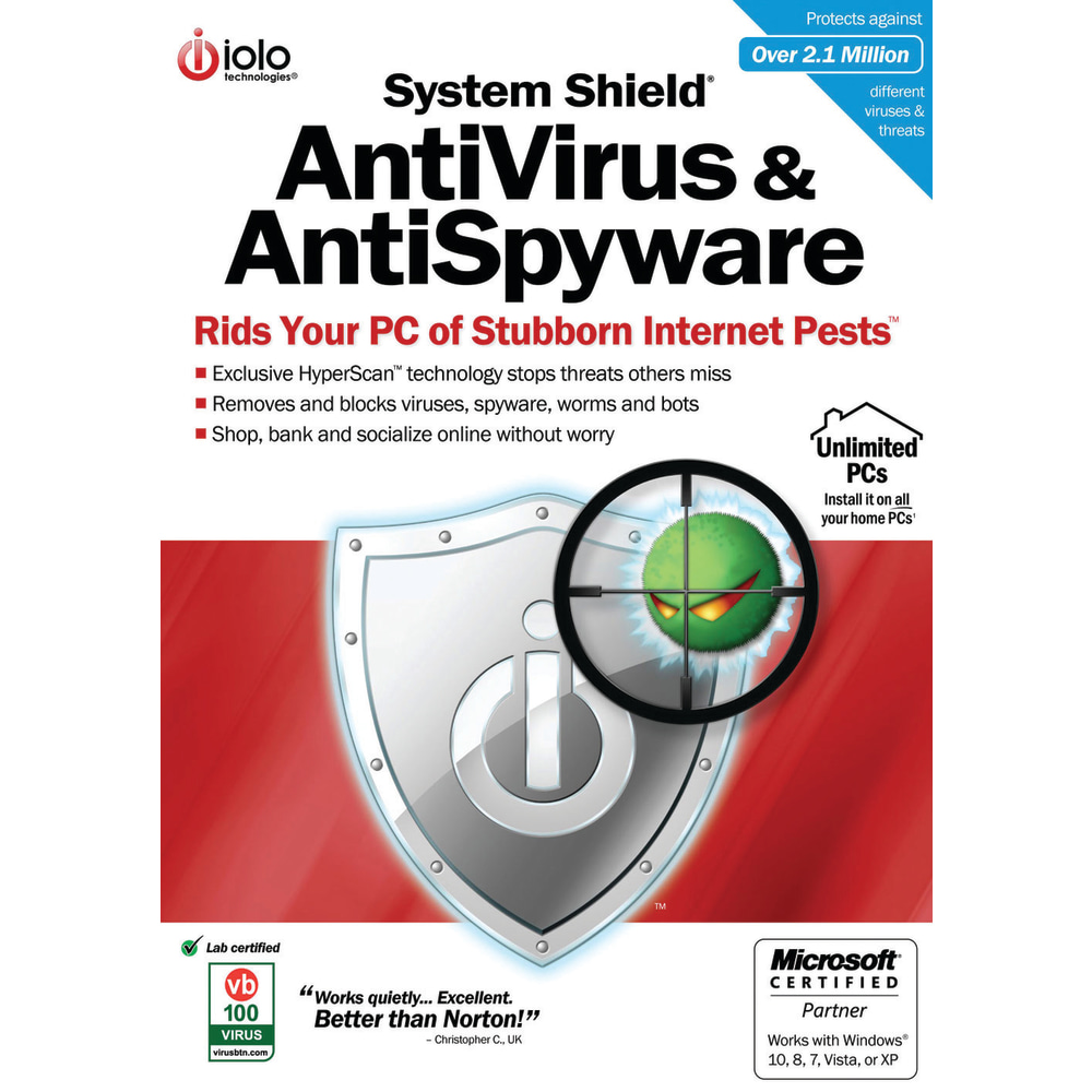 Iolo® Technologies System Shield, Product Key