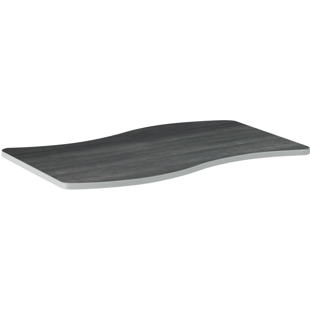 HON® Build 54"W Configurations Ribbon Table, Gray