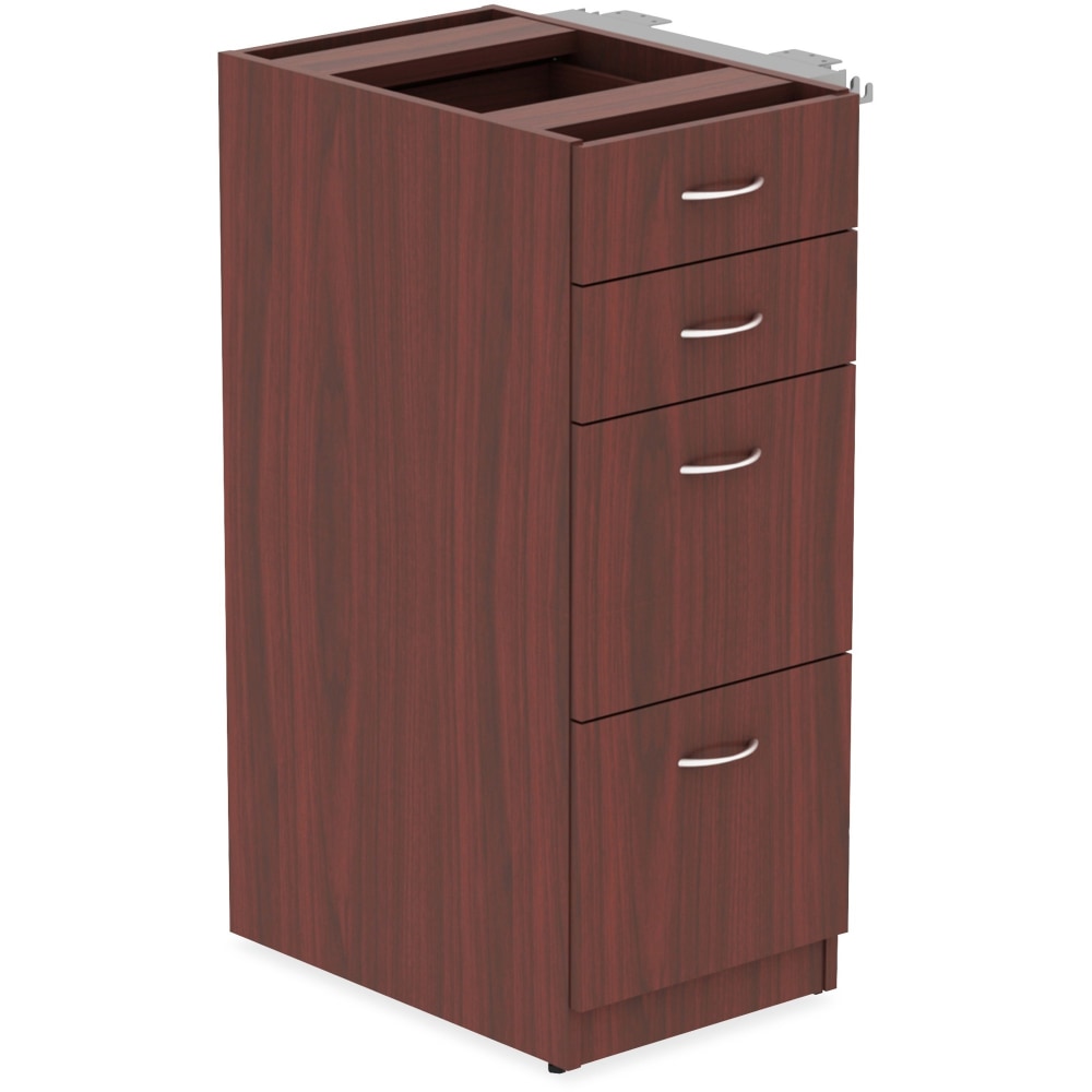 Lorell® Relevance Series Pedestal File, Mahogany