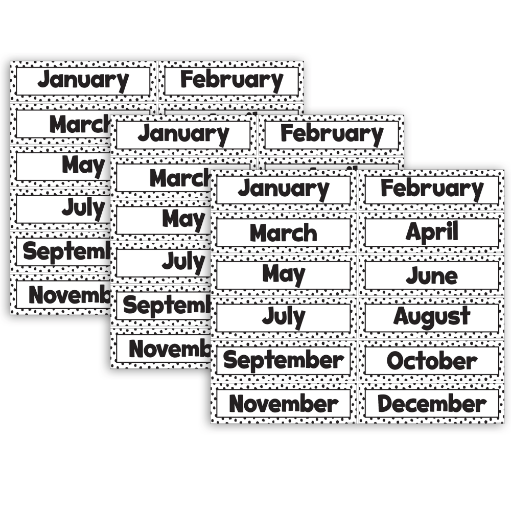 Teacher Created Resources® Monthly Headliners, 5" x