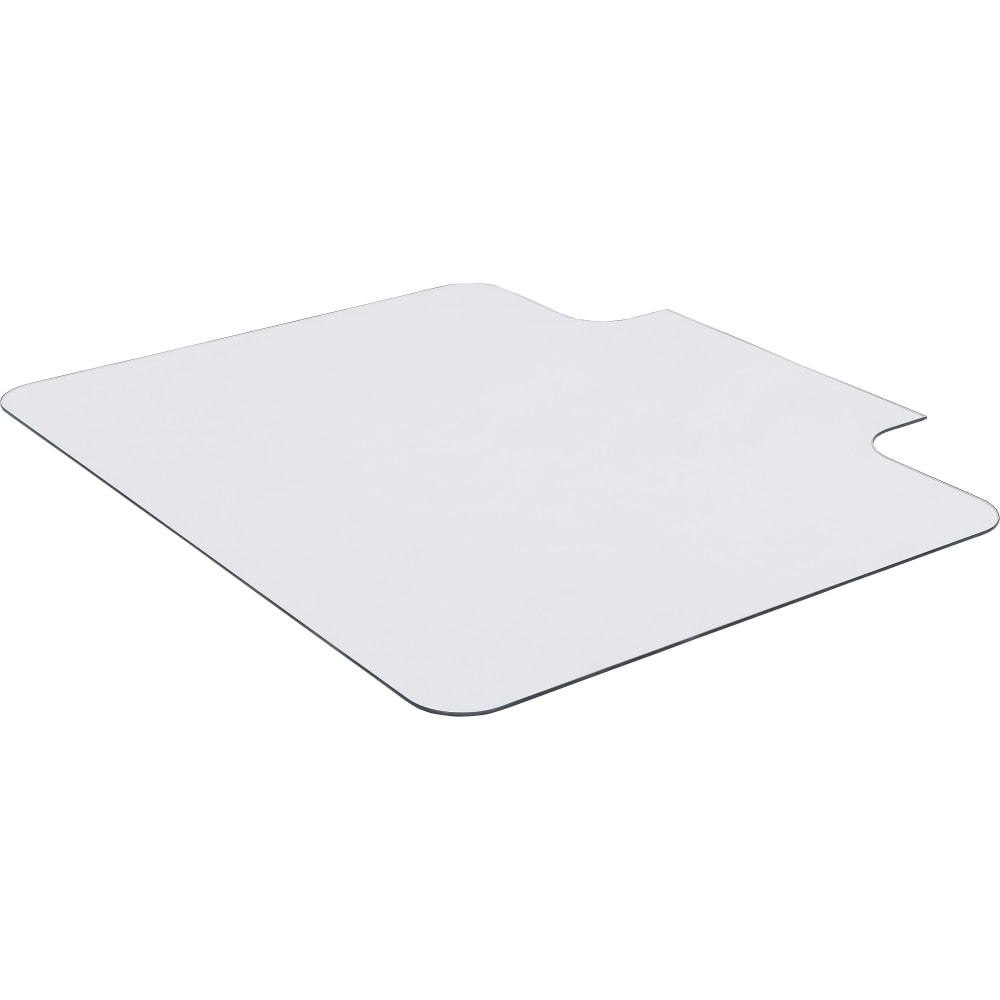 Lorell® 48" x 36" Glass Chair Mat With
