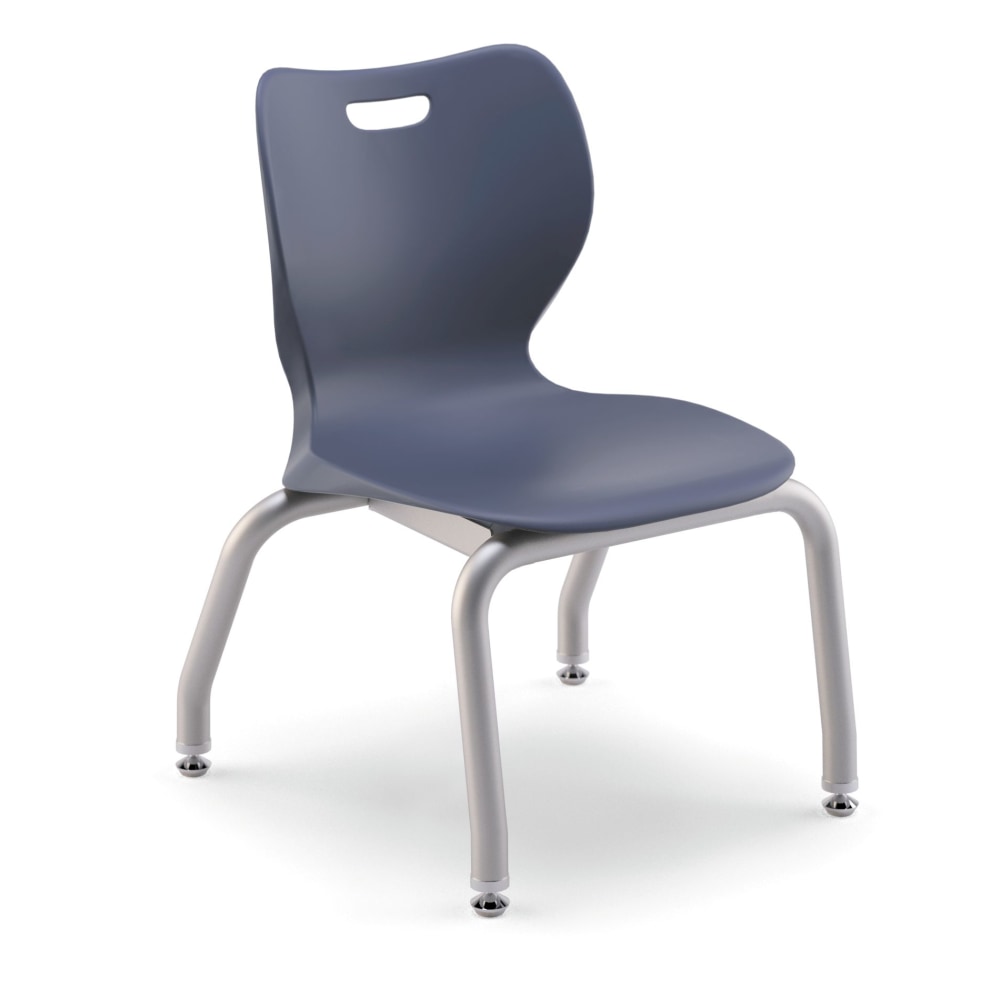 HON Smartlink 4-Leg Plastic 12”H Stackable Chairs,