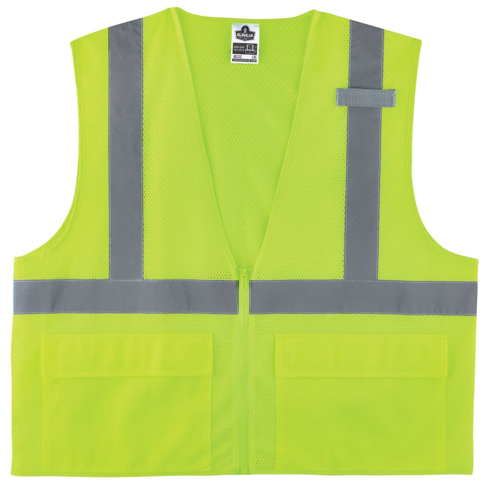 Ergodyne GloWear Safety Vest, Standard, Type-R Class 2,
