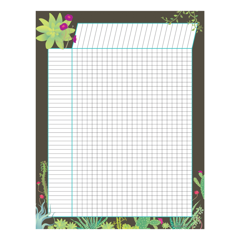 Barker Creek Incentive Charts, 22" x 17", Multicolor,