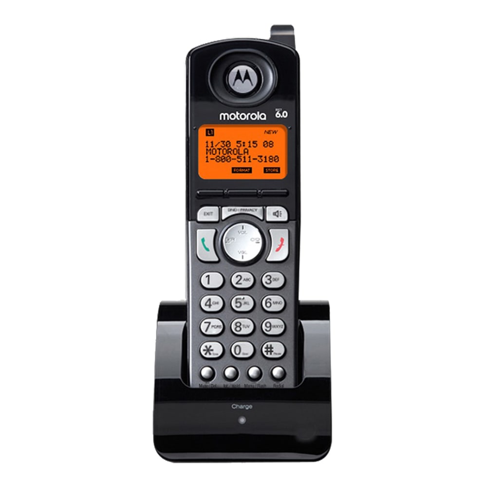 Motorola® DECT 6.0 2-Line Cordless Expansion Handset For