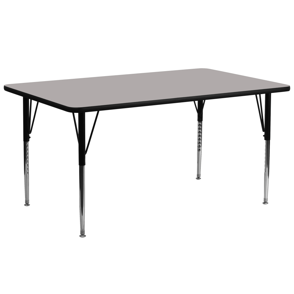 Flash Furniture 30&#x27;&#x27;W Rectangular Height-Adjustable