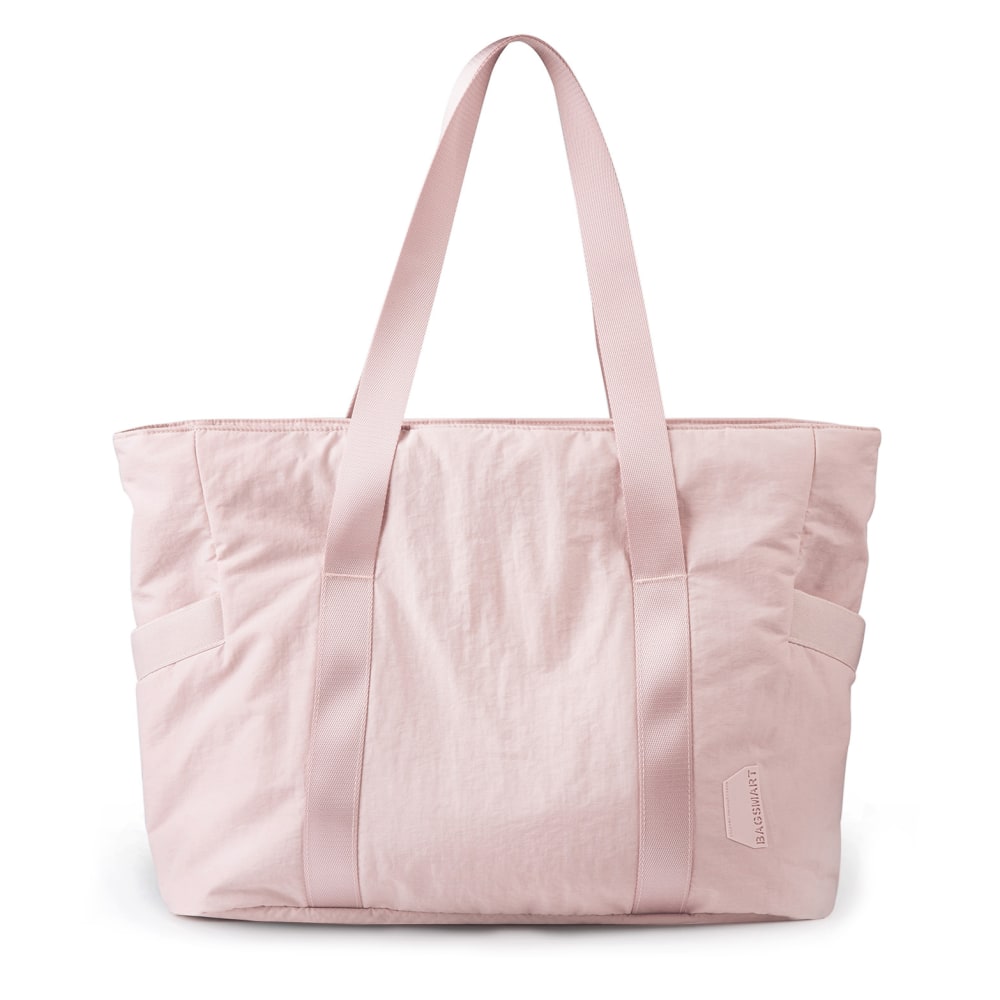 BAGSMART Nylon Zoraesque Tote, 12-1/2”H x 15-1/4”W x