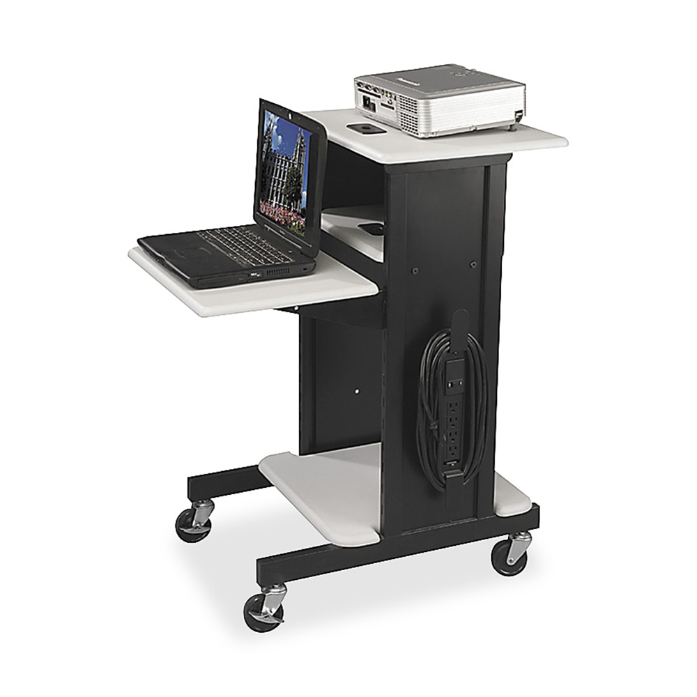 Balt® 3-Shelf Presentation Cart, 40 1/4"H x 18"W