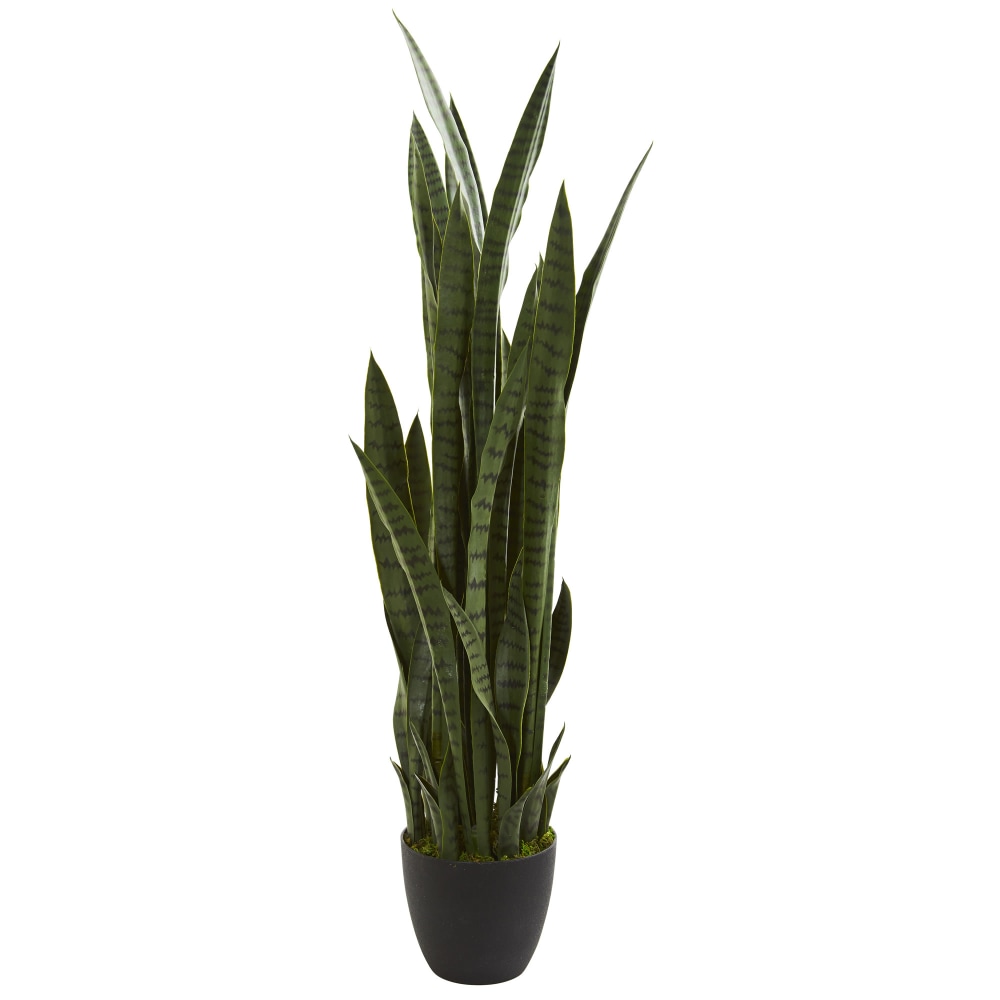 Nearly Natural 46"H Sansevieria Artificial Plant, 46"H