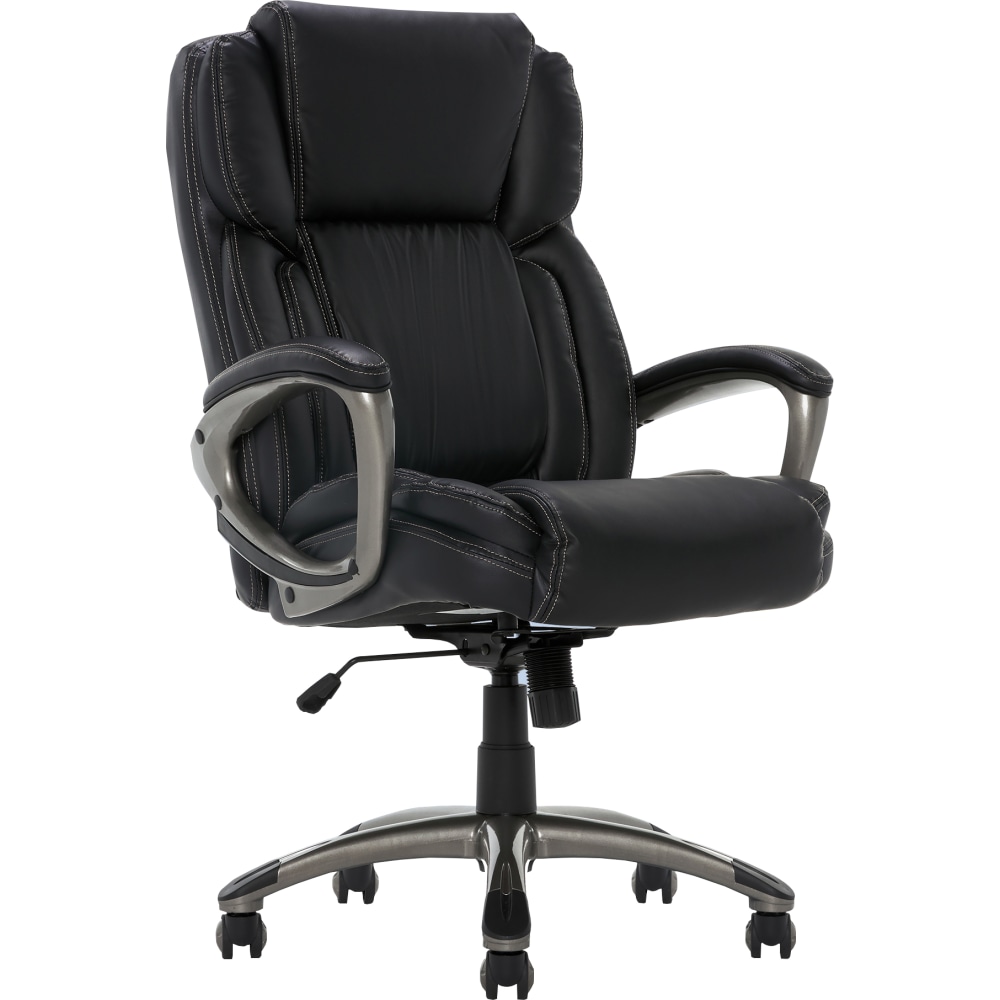 Serta® Works Ergonomic Bonded Leather High-Back Office Chair,