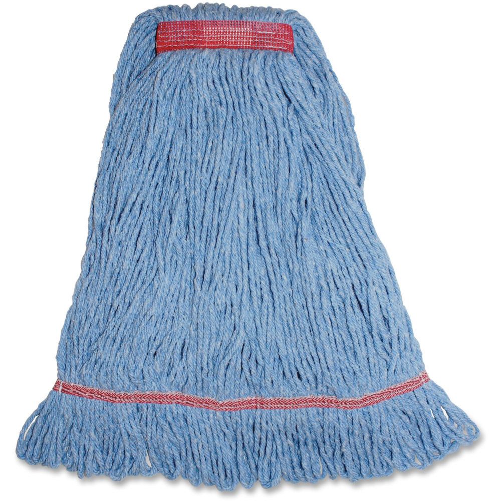 Genuine Joe Narrow Band Large Mophead - Rayon,