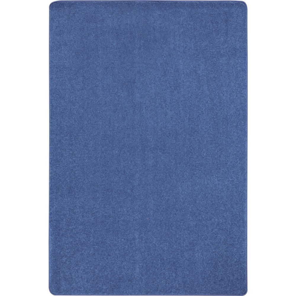 Joy Carpets Kid Essentials Solid Color Rectangle Area