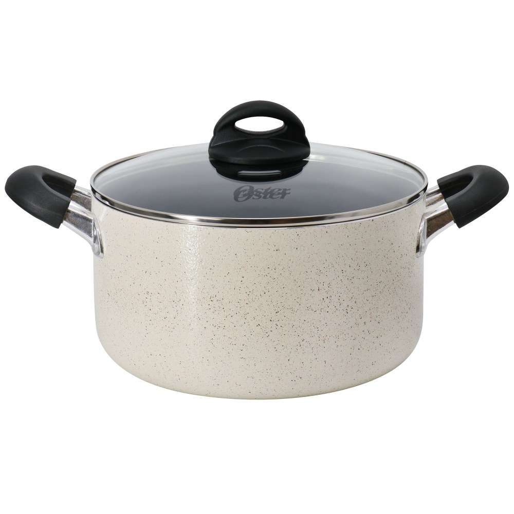 Oster Clairborne 6-Quart Aluminum Nonstick Dutch Oven With