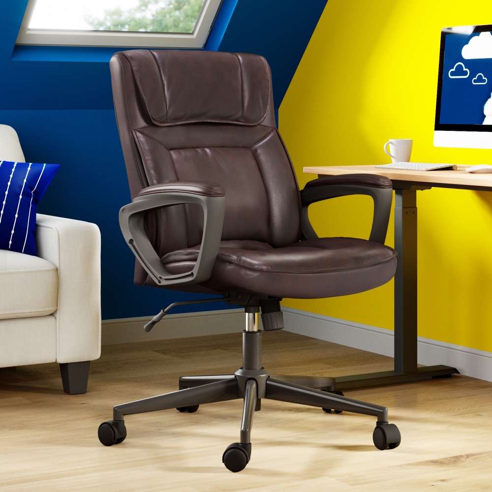 Serta® Style Hannah I Bonded Leather High-Back Office