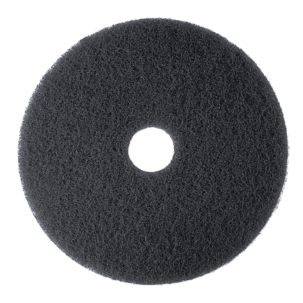 3M™ 7300 High Productivity Floor Pads, 19", Black,