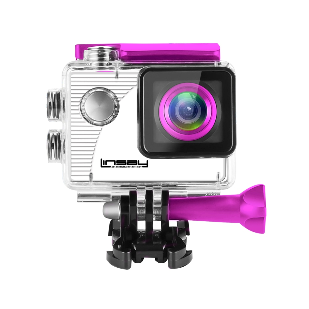 Linsay Kids&#x27; Funny 5.0-Megapixel Action Camera, Pink,