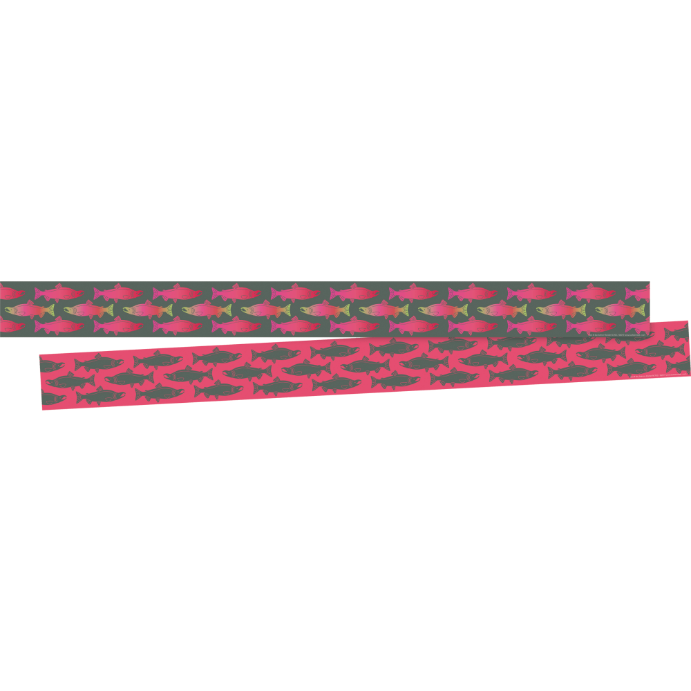 Barker Creek Double-Sided Border, 3" x 35", Sea