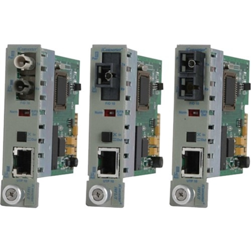 Omnitron iConverter 10FL/T - Fiber media converter -