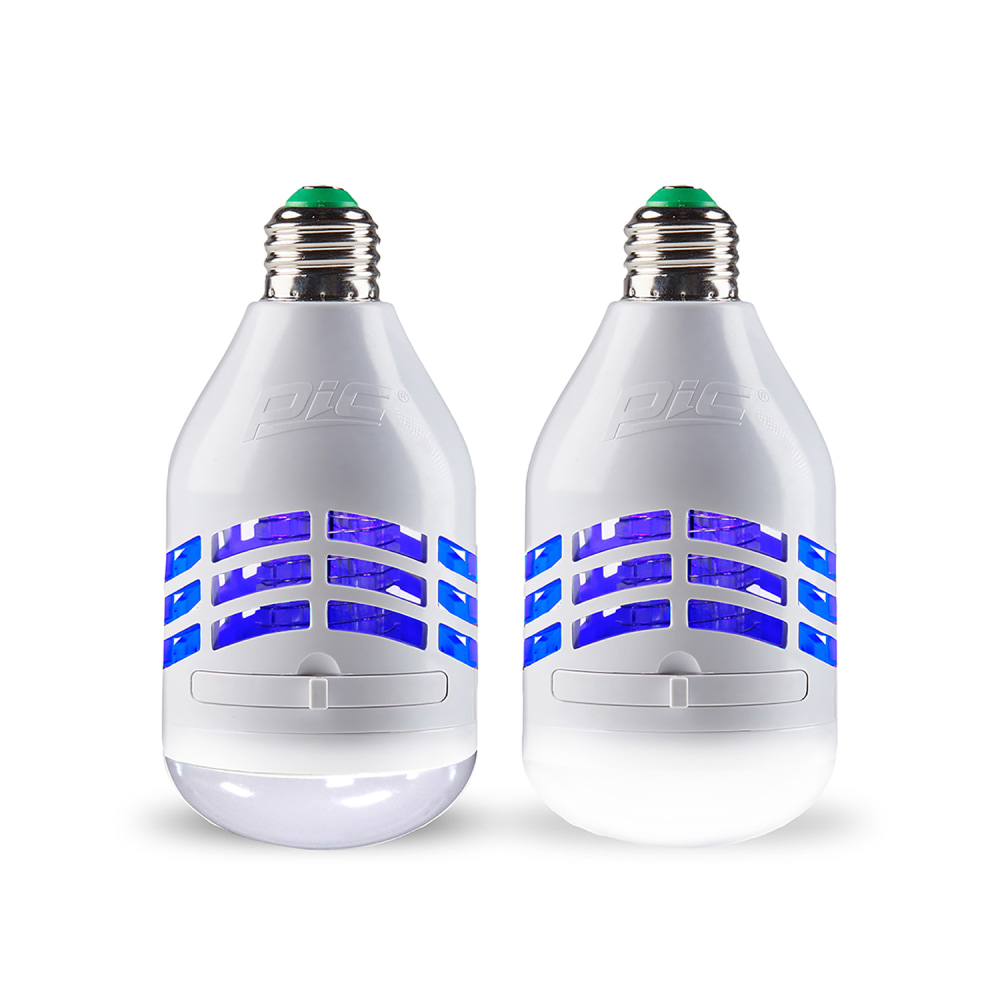 PIC® Dual-Purpose Bug Zapper And LED Light Bulb,