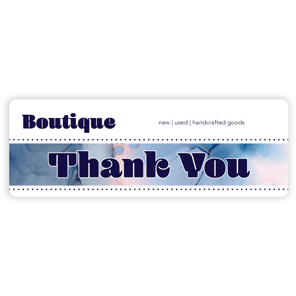 Full Color Custom Printed Labels And Stickers, Rectangle,