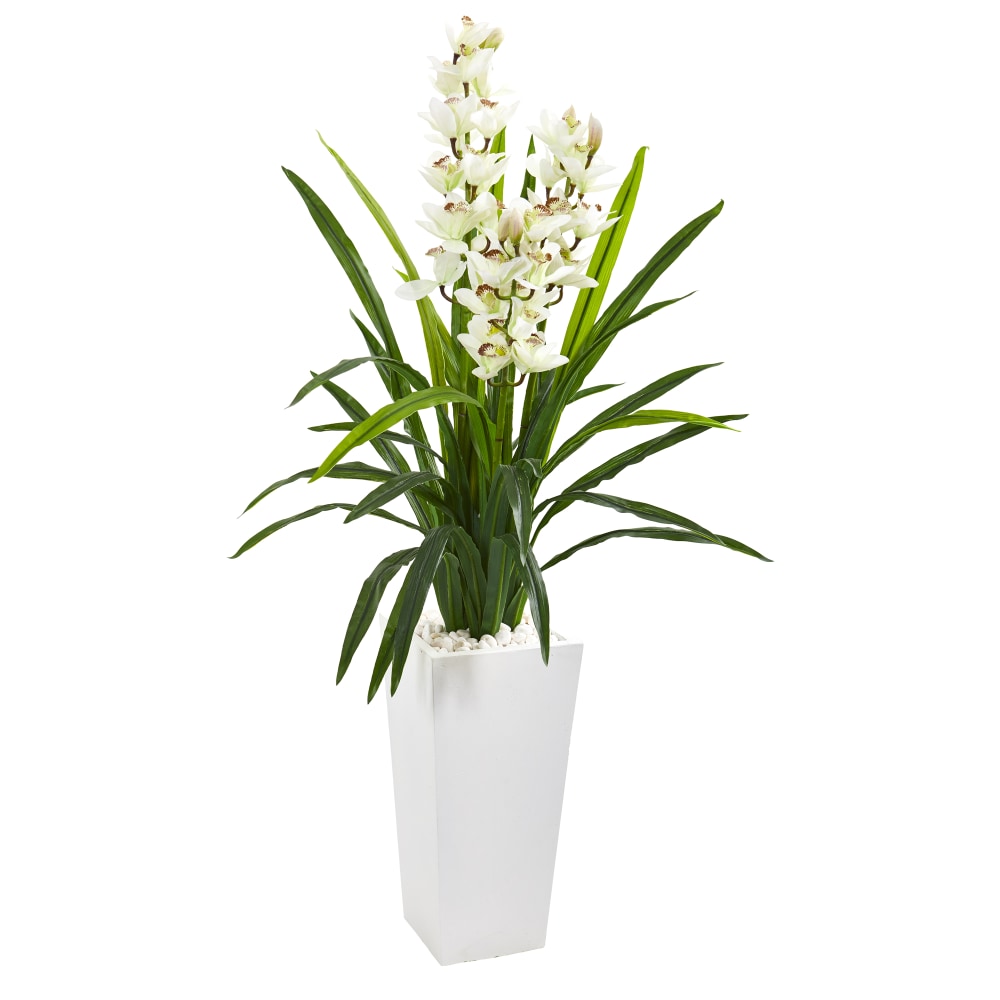 Nearly Natural Cymbidium Orchid 54”H Artificial Plant With