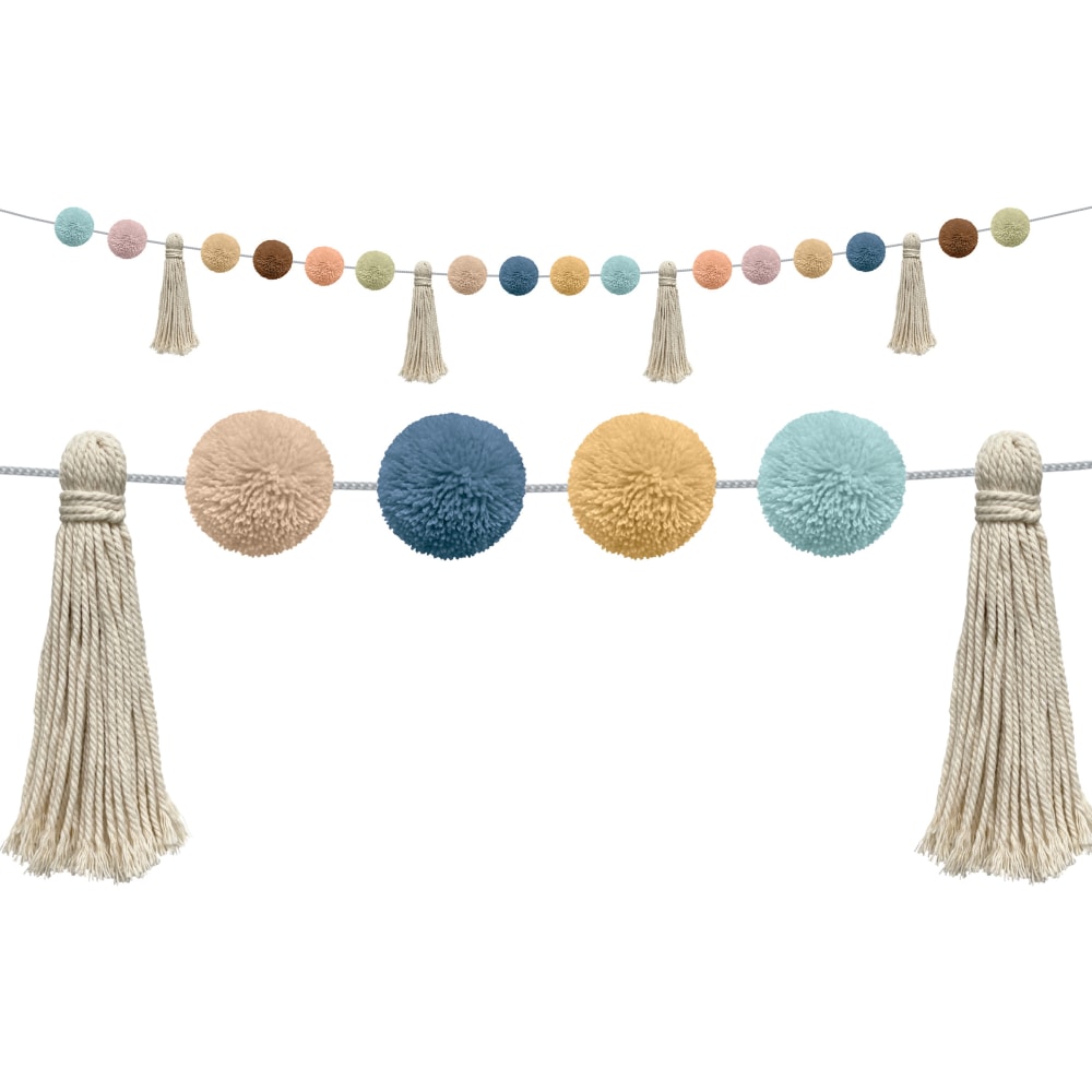 Teacher Created Resources Pom-Poms And Tassels Garland, Everyone
