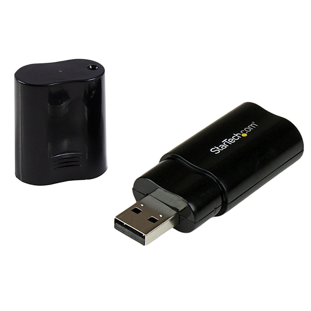 StarTech.com Audio USB Adapter - Add headphone and