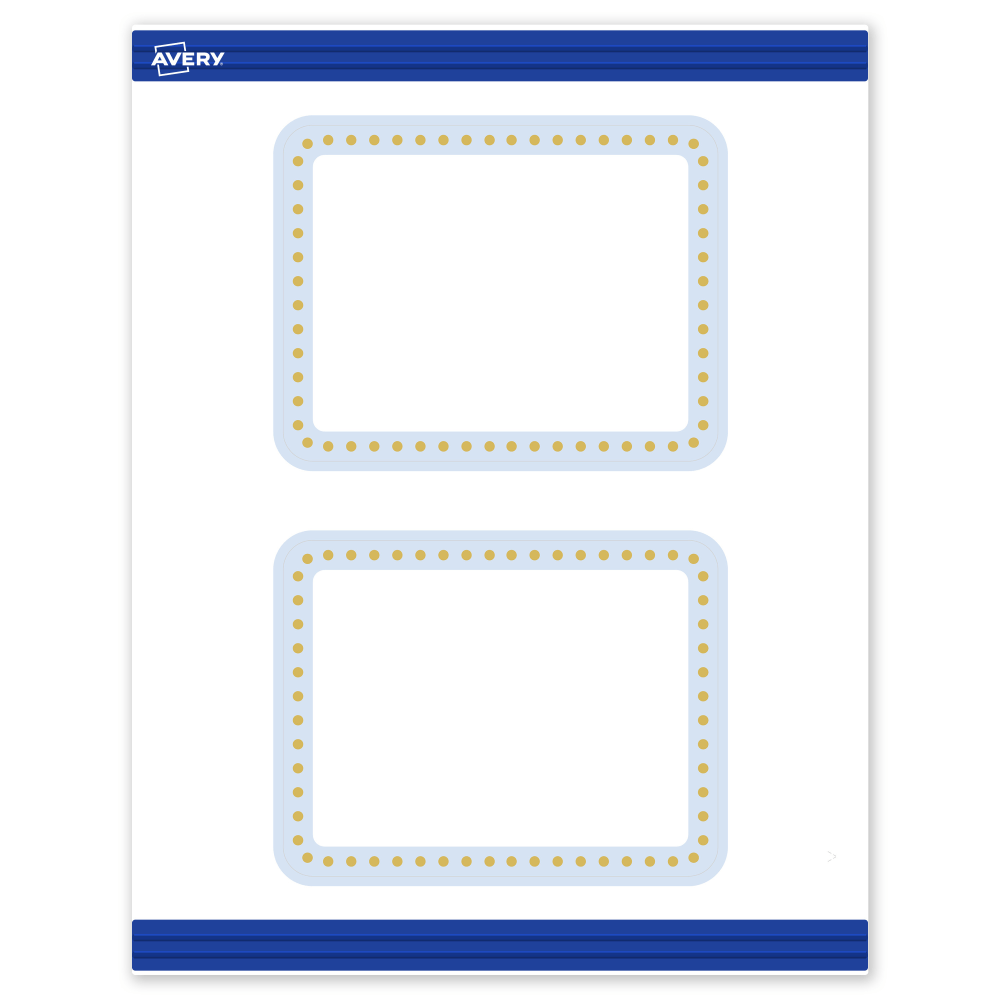 Avery® Print-To-The-Edge Postcards With Sure Feed®,