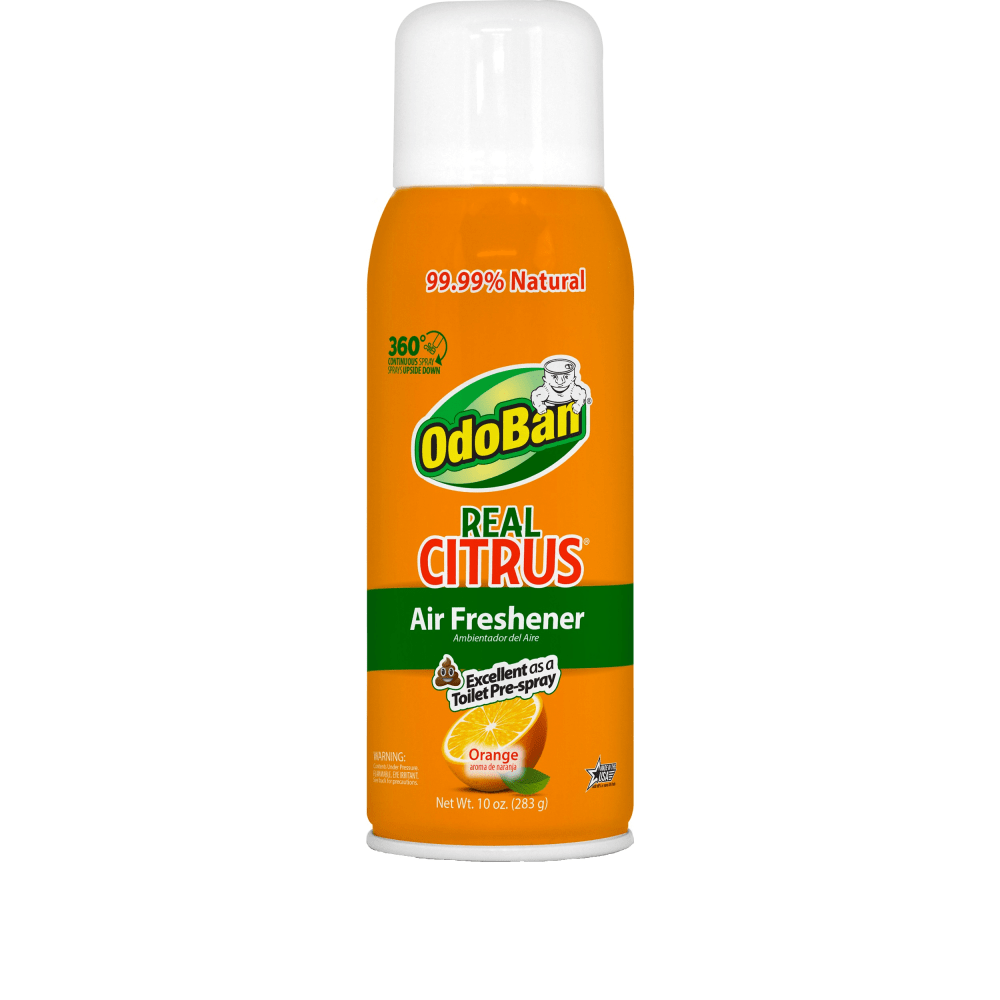 OdoBan Real Citrus Air Freshener, Orange Scent, 10