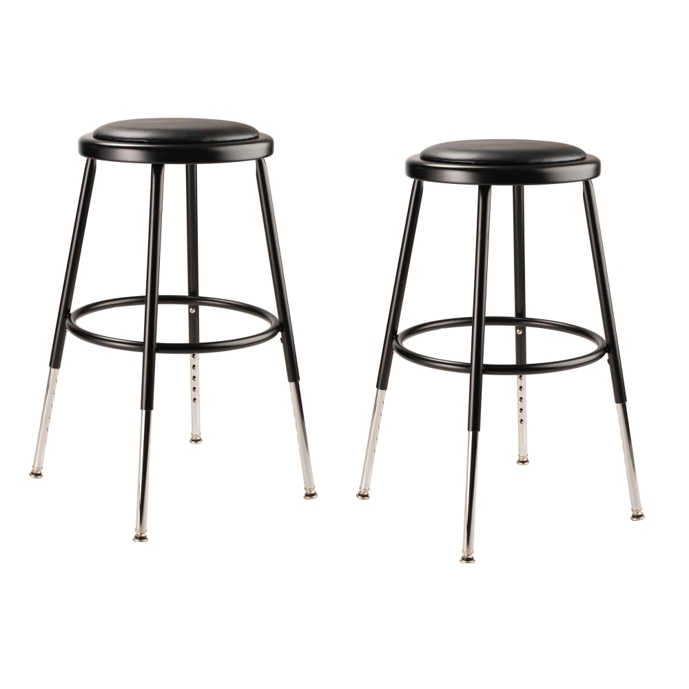 National Public Seating 6400 Series Adjustable Vinyl-Padded