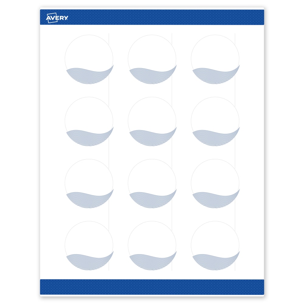 Avery® Printable Labels With Sure Feed® Technology, S00-EV0,