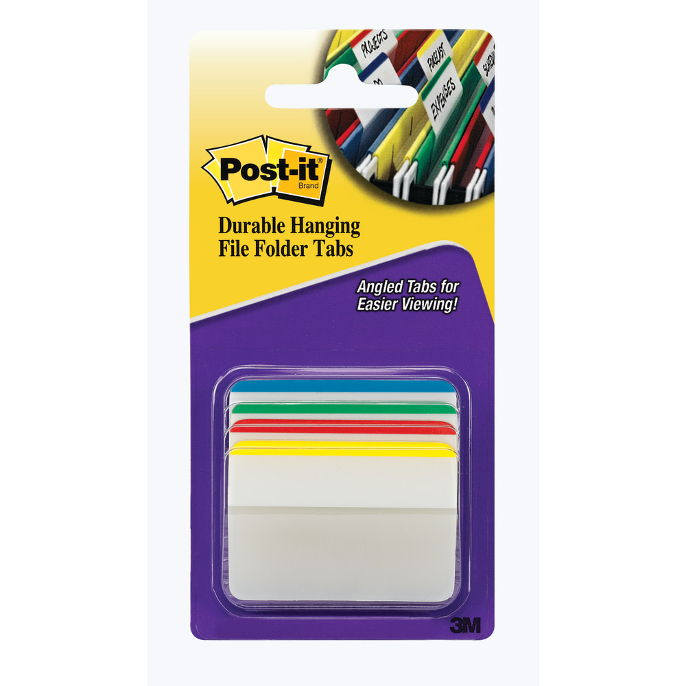 Post-it Durable Tabs, 2 in. x 1.5 in.,