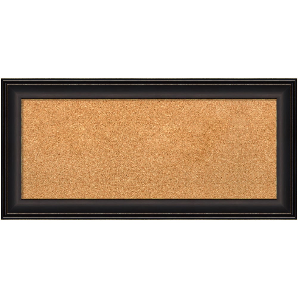 Amanti Art Cork Bulletin Board, 35" x 17",