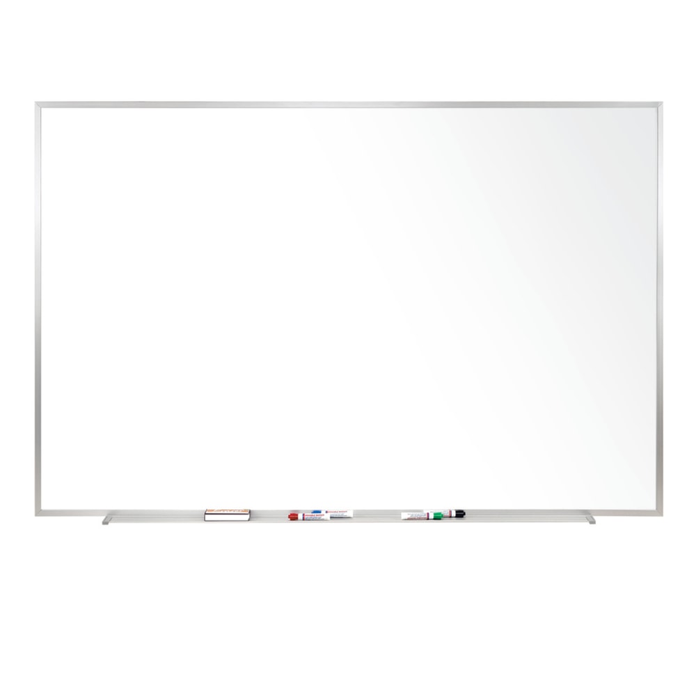 Ghent Magnetic Porcelain Dry-Erase Whiteboard, 48" x
