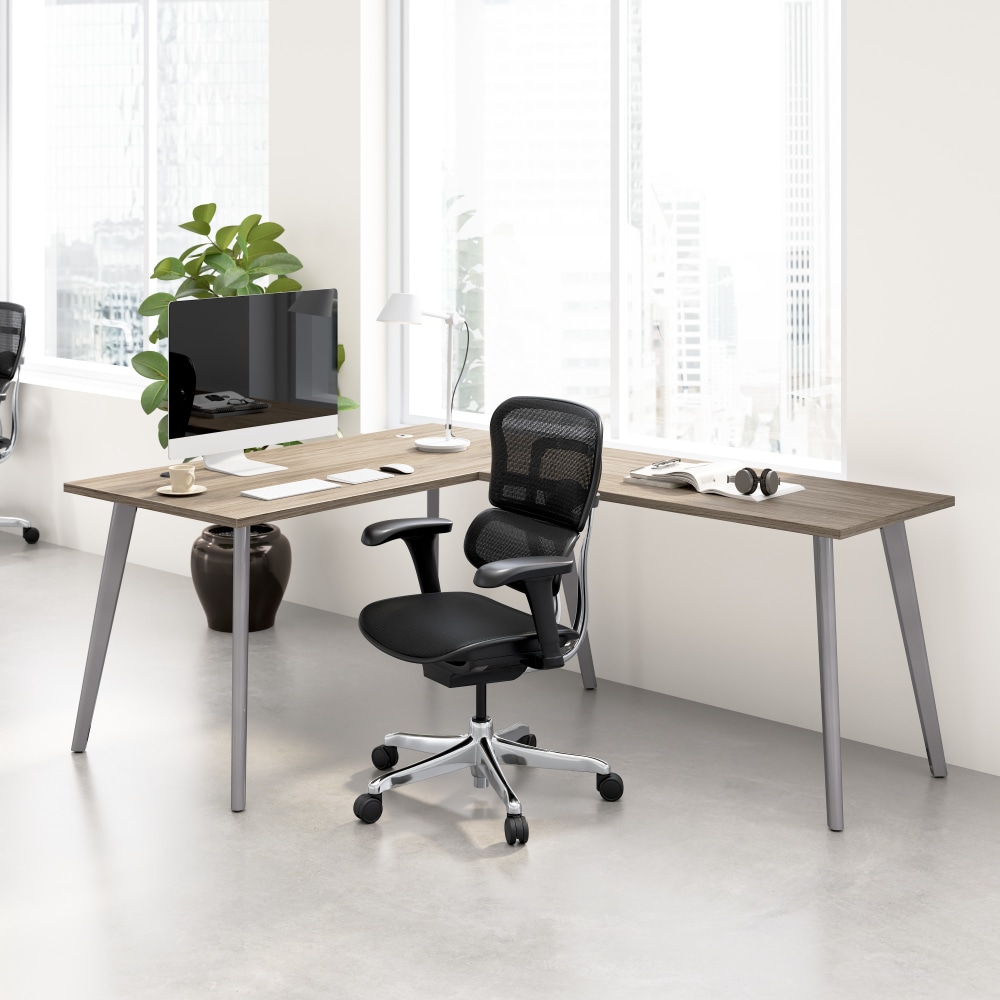 WorkPro® Motiva 60"W Modern L-Shaped Office Desk With